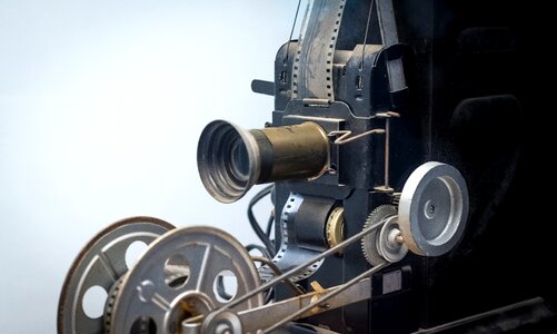 Projector antique movie photo