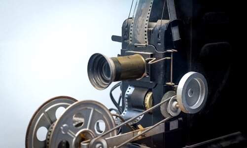 Projector antique movie