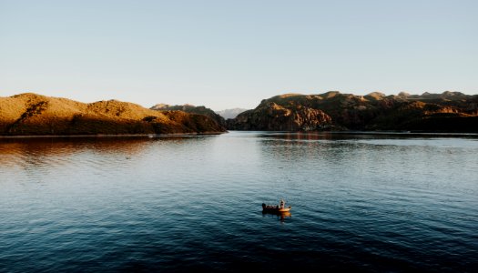 Saguaro lake, United states, Vintage