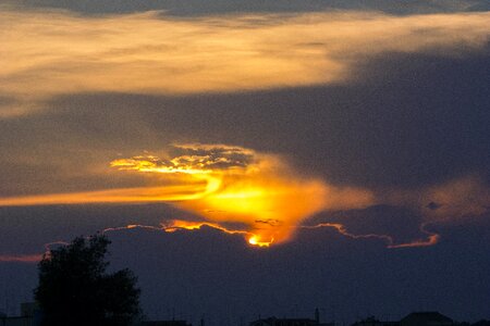 Heaven clouds sun