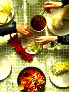 Friends, Lunch, Dinner
