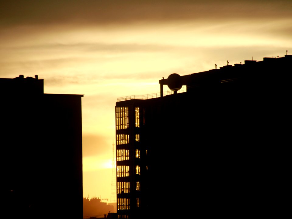 Sky, Window, Night