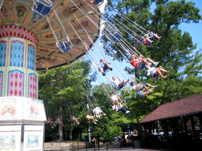 Swings, Amusement park