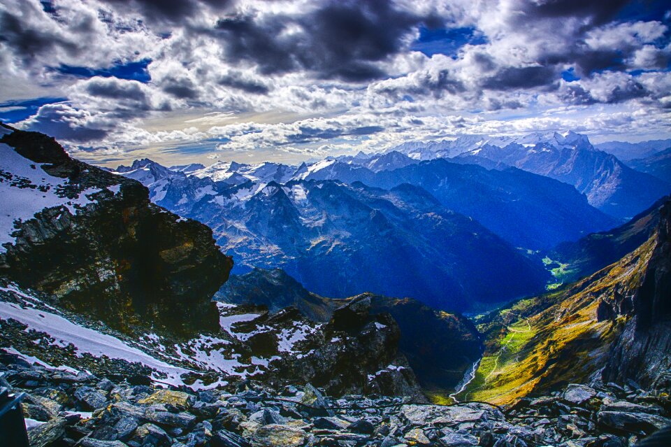 Switzerland mountains pano