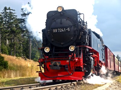 Nostalgic train narrow gauge train photo