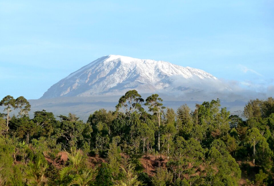 Tanzania snow africa