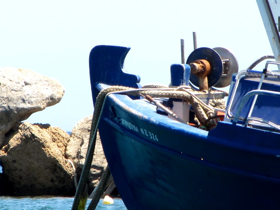 Zakynthos, Greece, Fishing boat