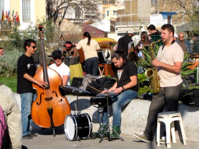 Street musicians photo
