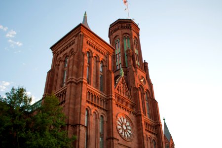 Smithsonian castle, Washington, United states photo