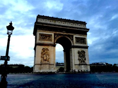 Paris, France, Arc de triomphe photo