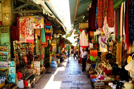 Jerusalem, Israel, Stores photo