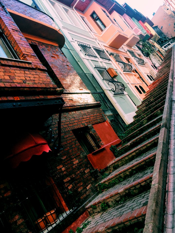 Turkey, Balat mahallesi, Houses