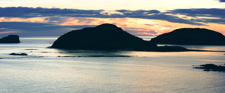 Canada, Twillingate, Silhouette