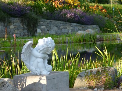 Sculpture water gartendeko