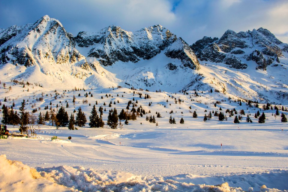 Passo tonale sud, Passo del tonale, Mountainscape