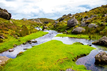 Irel, Coumshingaun lough, Stream