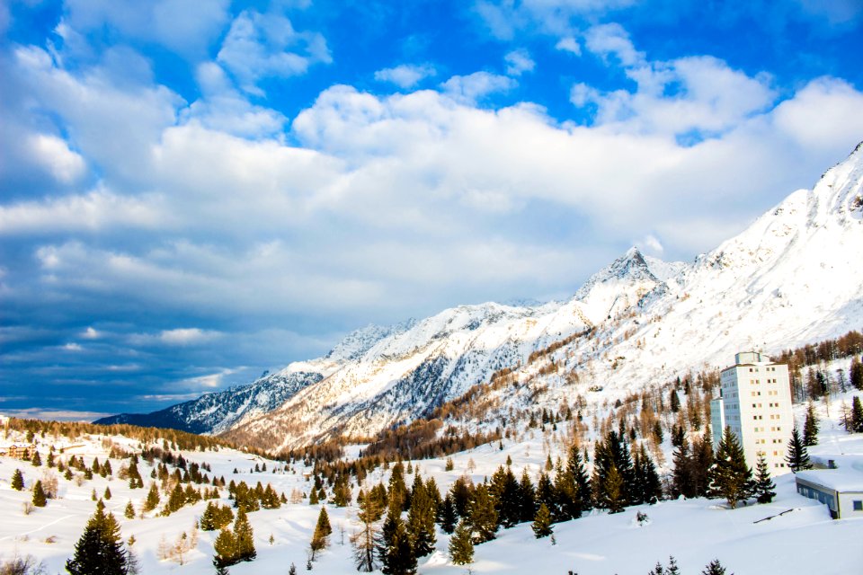 Tonale pass, Italy, Mountainscape