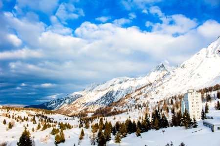 Tonale pass, Italy, Mountainscape