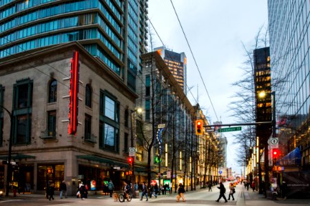 Wb w georgia st fs granville st
