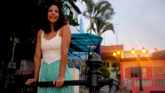 Ecuador, Guayaquil, Hispanic woman photo