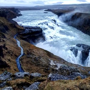 Gullfoss, Iceland, Gullfossi