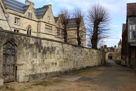 Wall path road photo