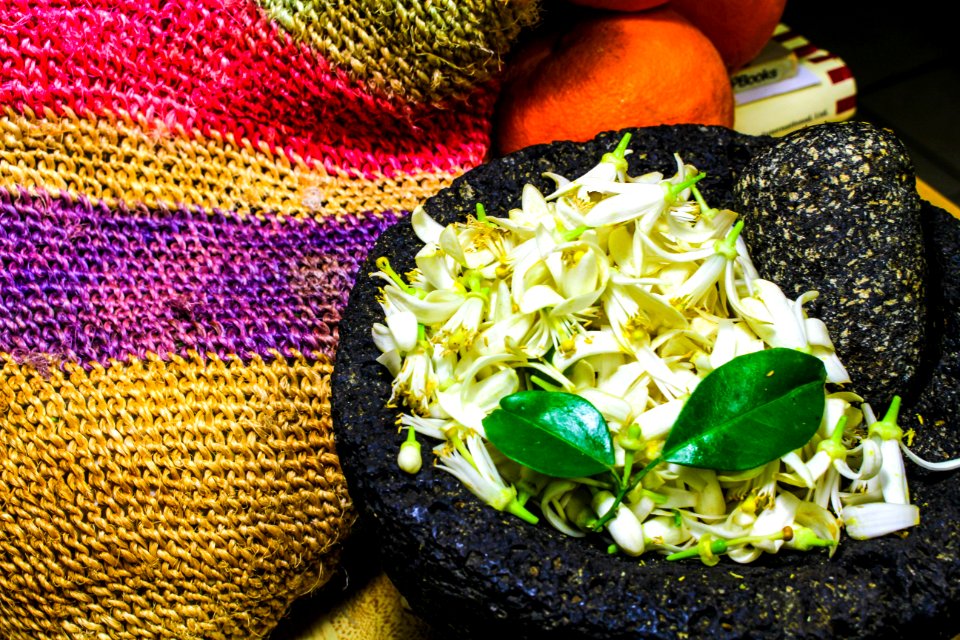 Orange blossom, Molcajete, Neroli