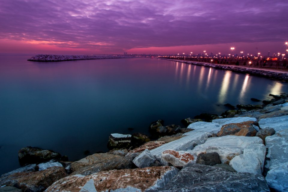 Sunset, Long exposure, Turkey