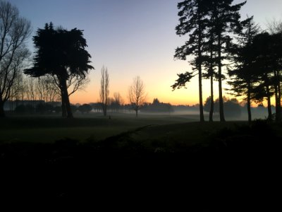 Berkshire, United kingdom, Sunset