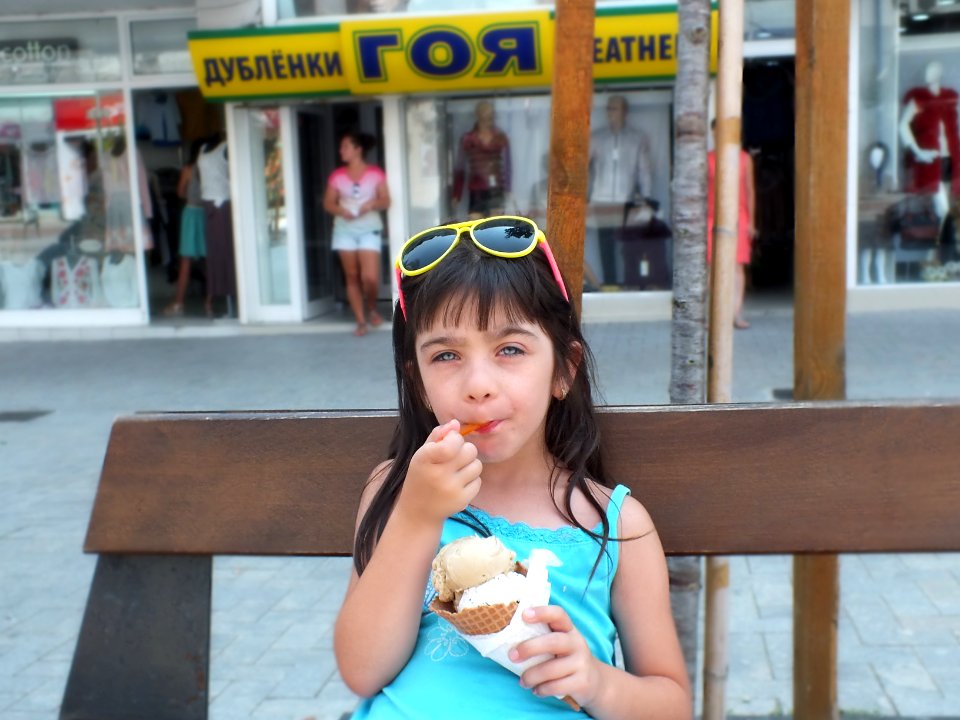Varna, Bulgaria, Happy girl