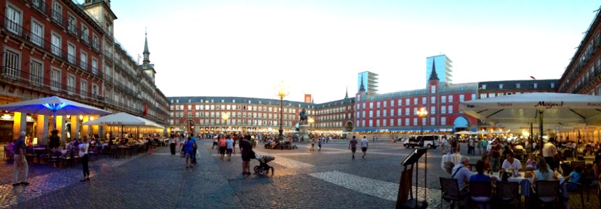 Spain, Madrid, Plaza mayor