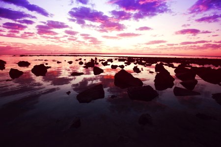 Clouds, Skies, Purple