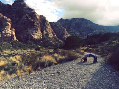 Las vegas, Red rock canyon road, United states