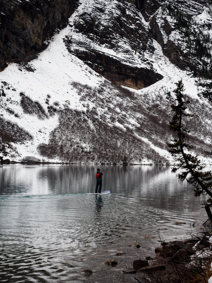 Lake louise, Canada, Up paddle boarding