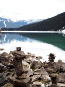 Lake louise, Canada, Shadows