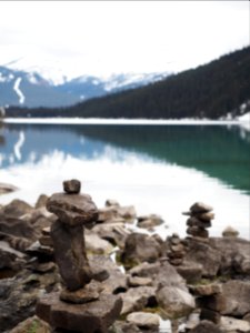 Lake louise, Canada, Shadows photo