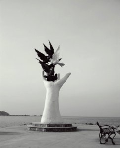 Turkey, Statue, Peace symbol