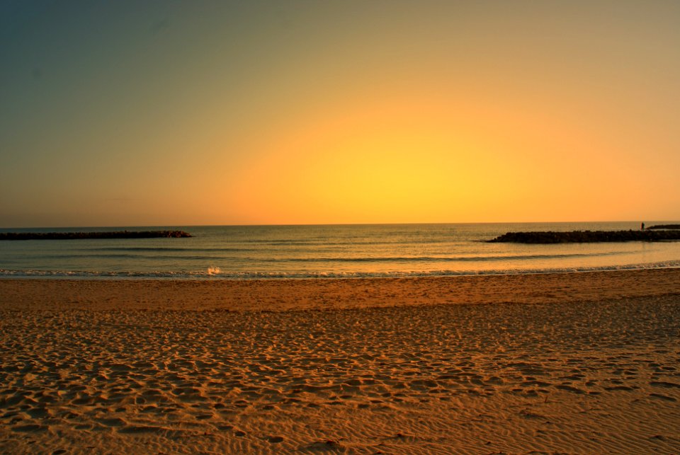 France, Palavaslesflots, Coucher de soleil