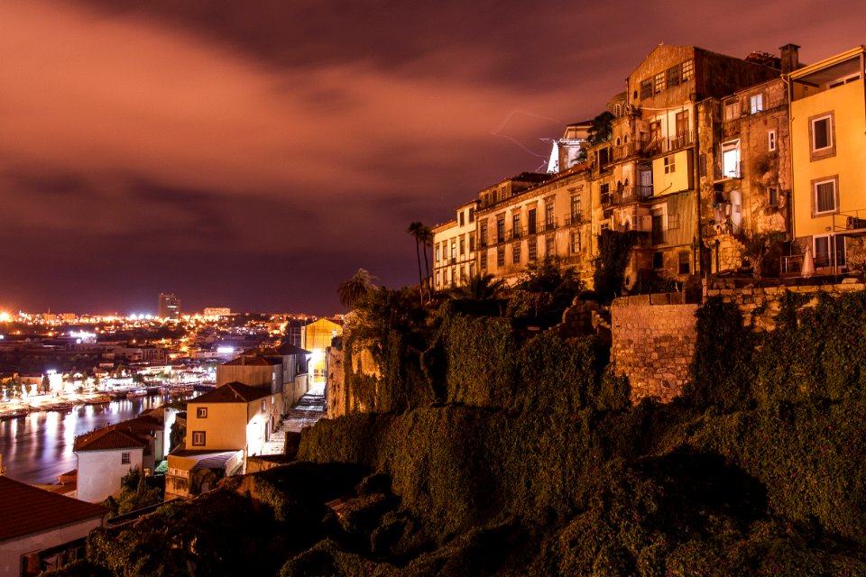 Porto, Portugal, Dark sky