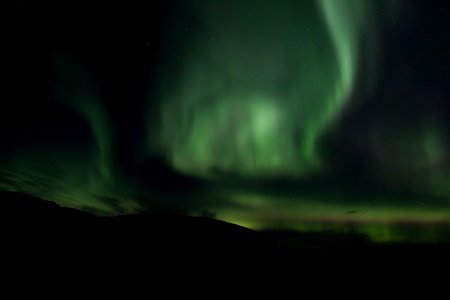 Aurora borealis, Northen lights, Icel photo