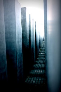 Memorial to the murdered jews of europe, Berlin, Germany photo
