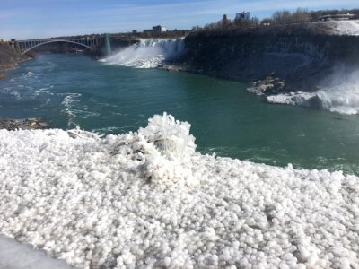 Niagara falls, Canada, Frozen photo