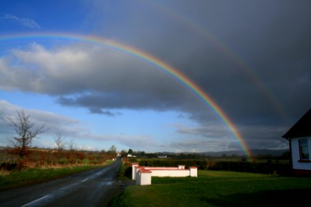 Irel, Countryside, Rainbow