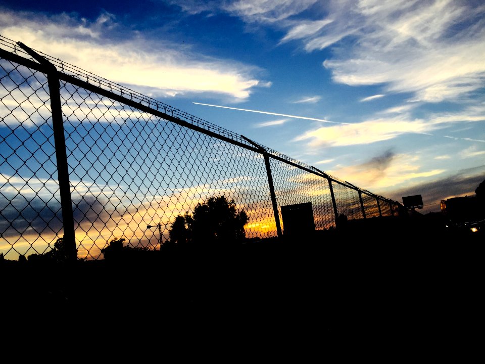 Sunset, Downtown, City