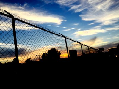 Sunset, Downtown, City