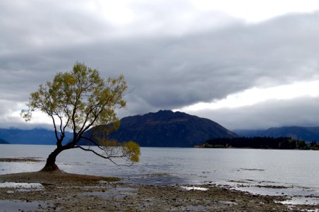 Wanaka, New Zealand, Blue photo