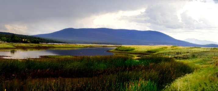 Mormon lake, United states, Haze photo