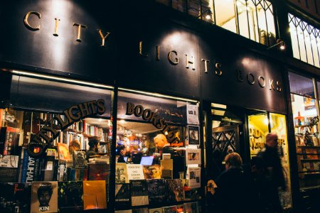 San francisco, City lights booksellers   publishers, United states