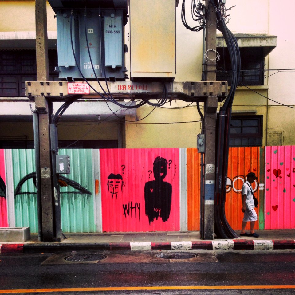 Bangkok, Thailand, Street art