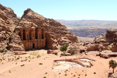 Petra, Jordan, Wonder of the world photo